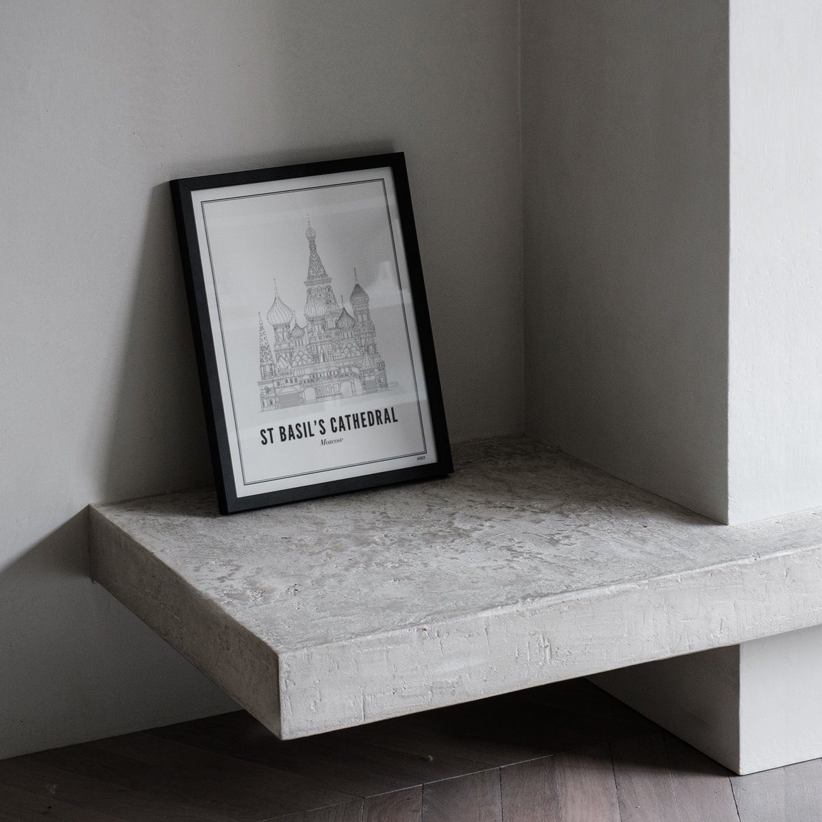 Poster van Moskou - Basiliuskathedraal | WIJCK. 